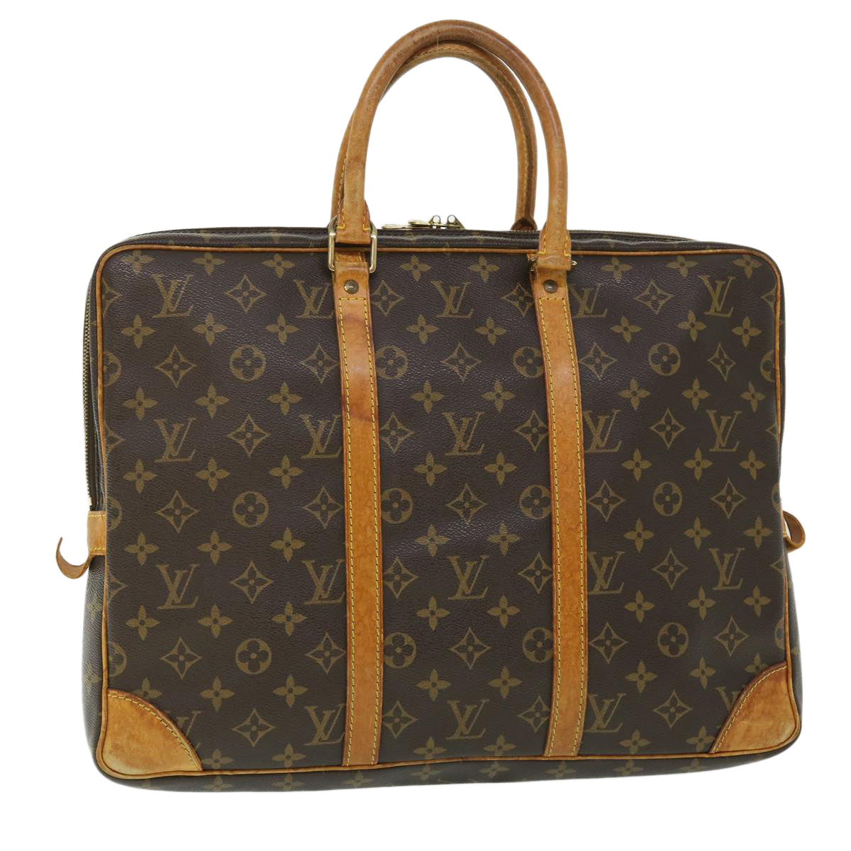 LOUIS VUITTON Monogram Porte Documents Voyage Business Bag M53361  fm2687