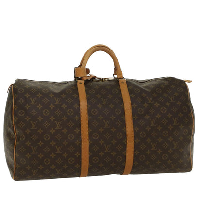 LOUIS VUITTON Monogram Keepall 60 Boston Bag M41422  fm2719