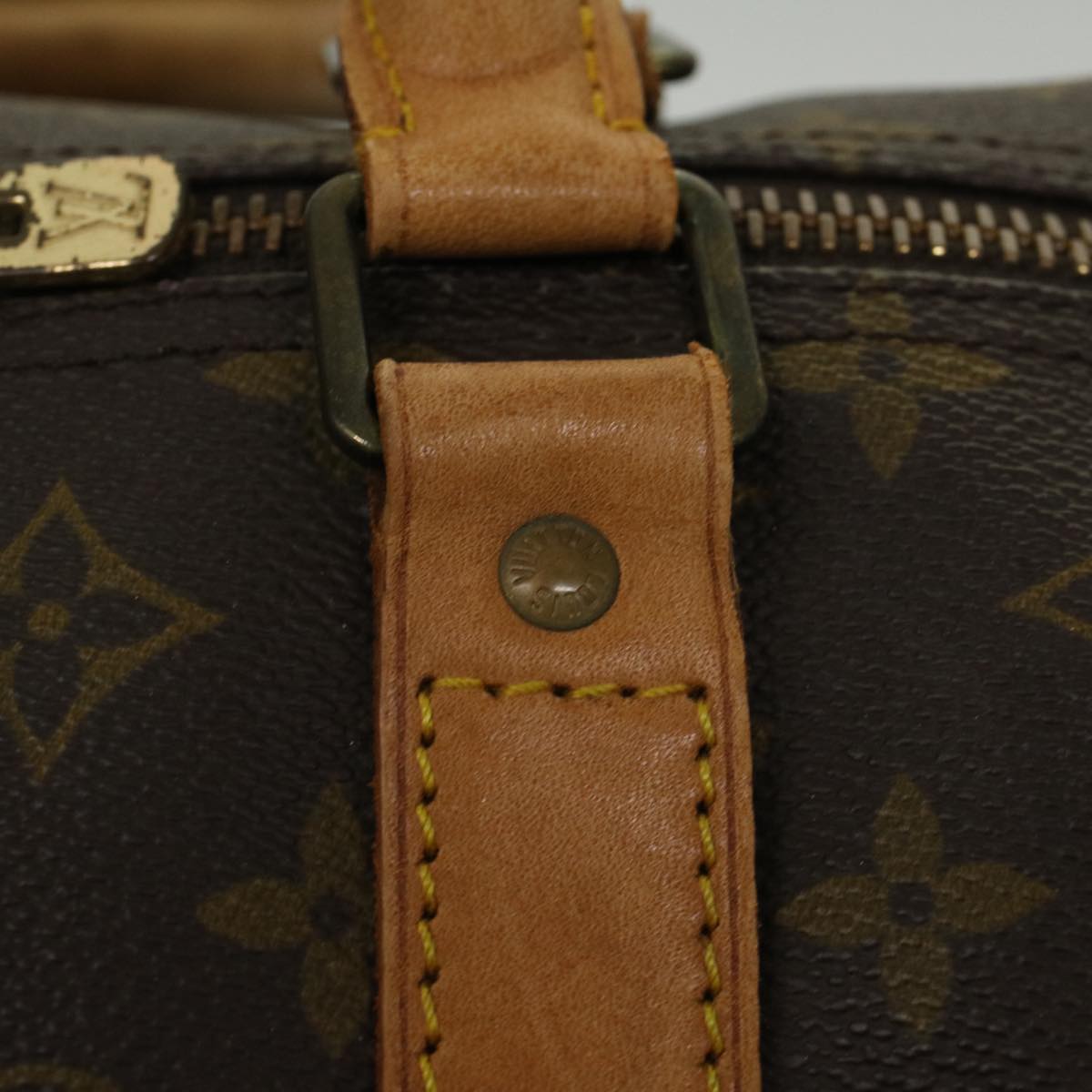 LOUIS VUITTON Monogram Keepall 60 Boston Bag M41422  fm2719