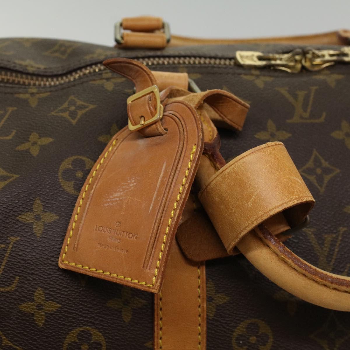 LOUIS VUITTON Monogram Keepall 60 Boston Bag M41422  fm2719