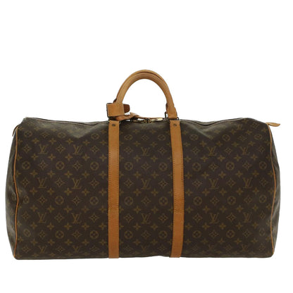 LOUIS VUITTON Monogram Keepall 60 Boston Bag M41422  fm2719