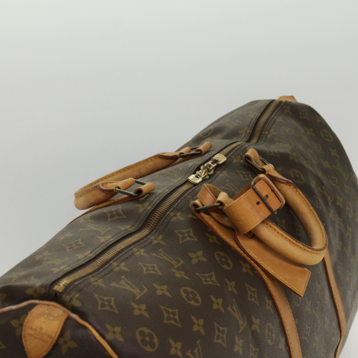 LOUIS VUITTON Monogram Keepall 60 Boston Bag M41422  fm2719