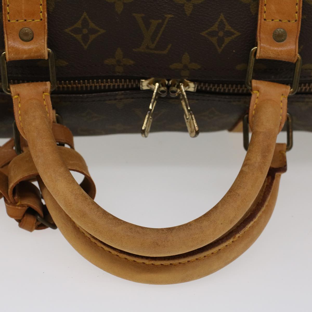 LOUIS VUITTON Monogram Keepall 60 Boston Bag M41422  fm2719