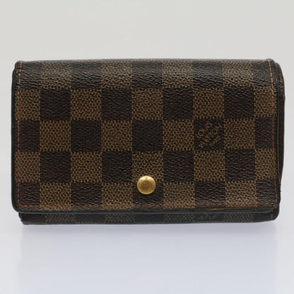 LOUIS VUITTON Damier Ebene Wallet 6Set   fm2744