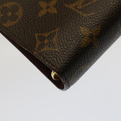 LOUIS VUITTON Monogram Agenda MM Day Planner Cover R20105  ki3357