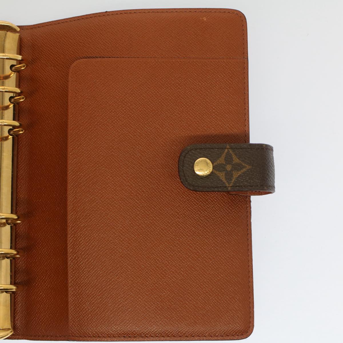 LOUIS VUITTON Monogram Agenda MM Day Planner Cover R20105  ki3357