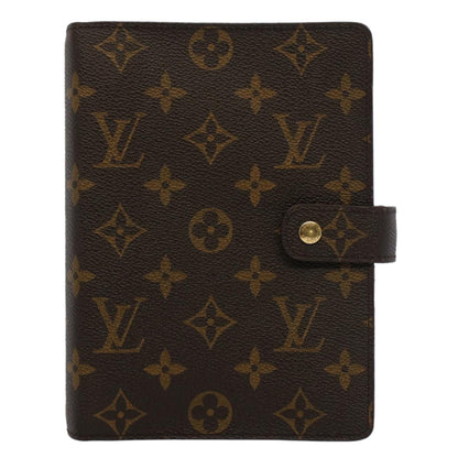 LOUIS VUITTON Monogram Agenda MM Day Planner Cover R20105  ki3357