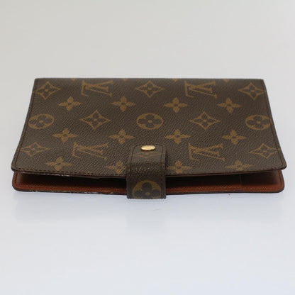 LOUIS VUITTON Monogram Agenda MM Day Planner Cover R20105  ki3357