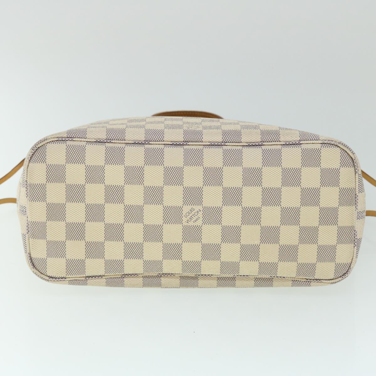 LOUIS VUITTON Damier Azur Neverfull PM Tote Bag N41362  ki3406