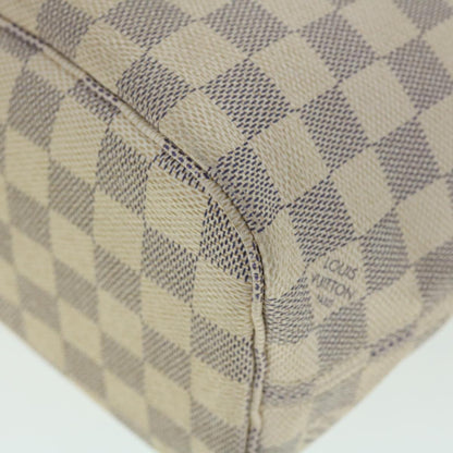 LOUIS VUITTON Damier Azur Neverfull PM Tote Bag N41362  ki3406