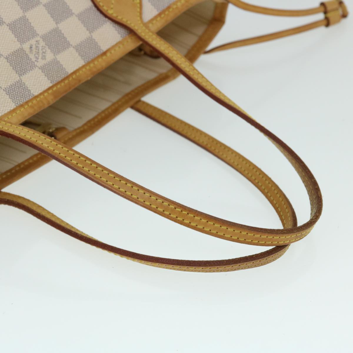 LOUIS VUITTON Damier Azur Neverfull PM Tote Bag N41362  ki3406