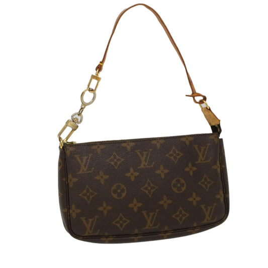 LOUIS VUITTON Monogram Pochette Accessoires Pouch M51980  rd5713