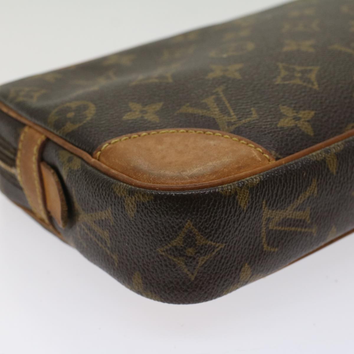 LOUIS VUITTON Monogram Marly Dragonne GM Clutch Bag M51825  tb849