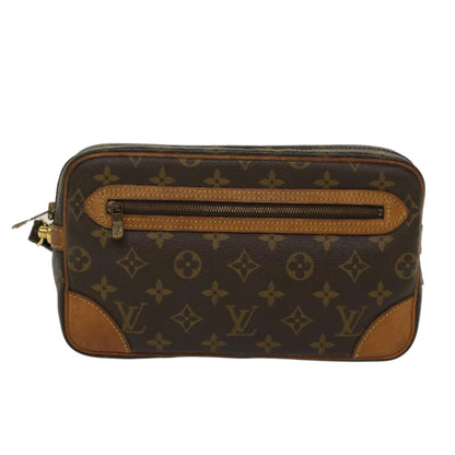 LOUIS VUITTON Monogram Marly Dragonne GM Clutch Bag M51825  tb849