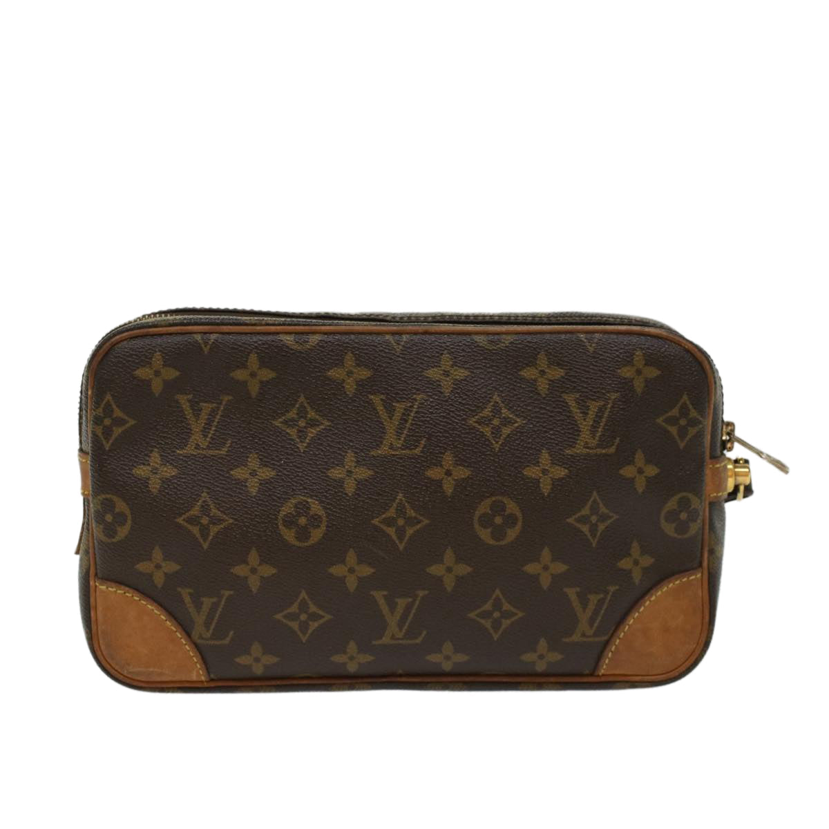 LOUIS VUITTON Monogram Marly Dragonne GM Clutch Bag M51825  tb849