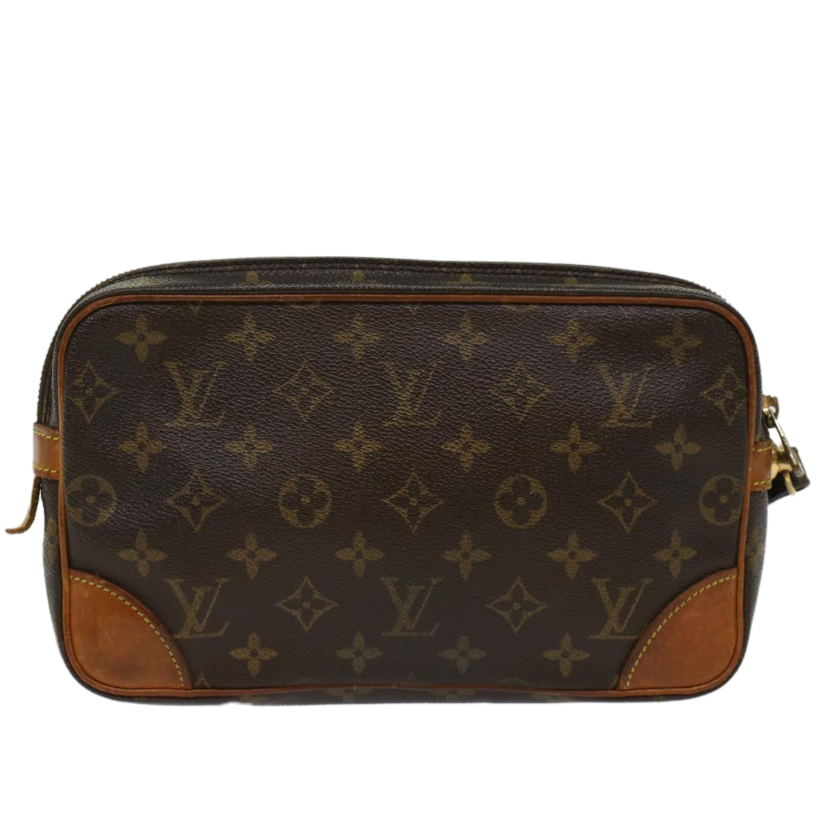 LOUIS VUITTON Monogram Marly Dragonne GM Clutch Bag M51825  th3957