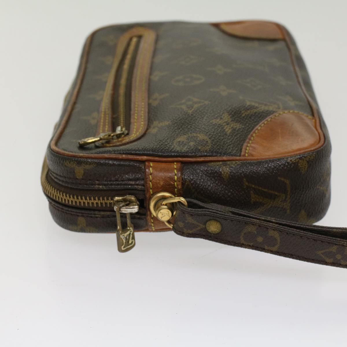 LOUIS VUITTON Monogram Marly Dragonne GM Clutch Bag M51825  th3957