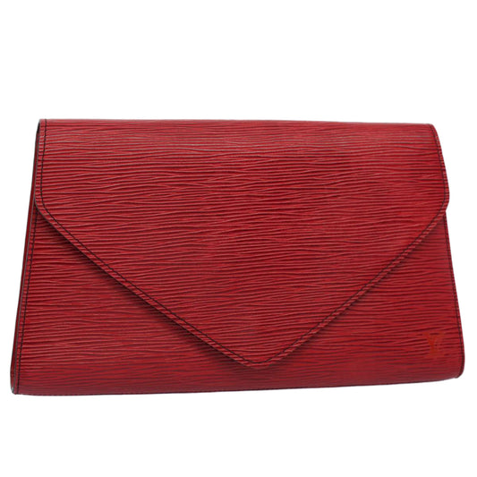 LOUIS VUITTON Epi Art Deco Clutch Bag Red M52637  th3962