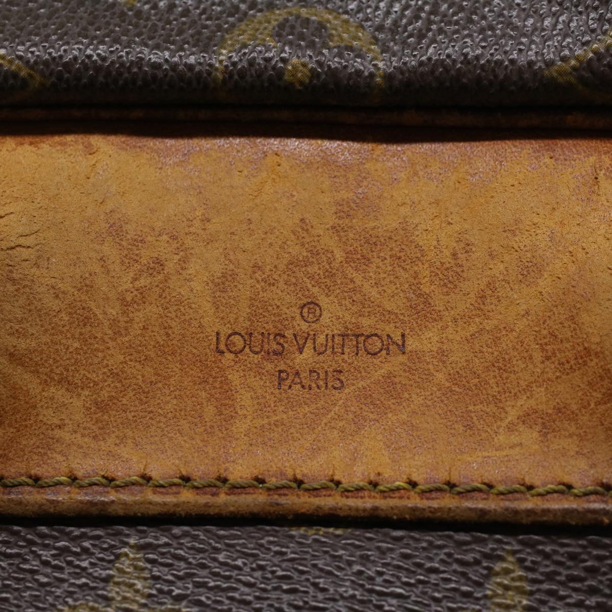 LOUIS VUITTON Monogram Deauville Hand Bag M47270  th3974