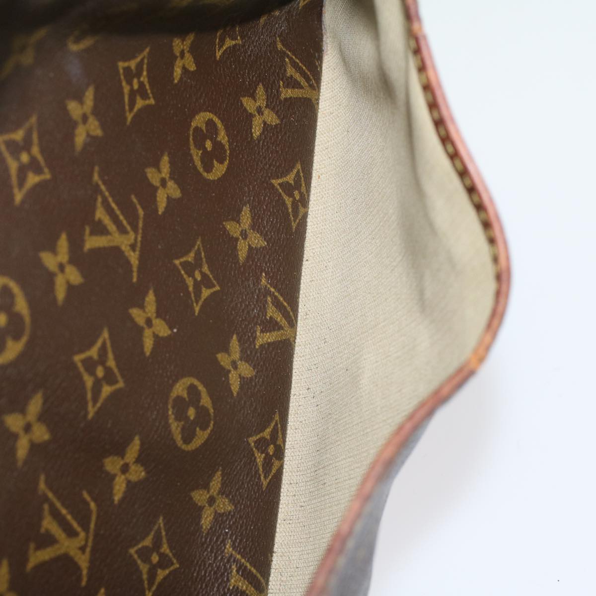 LOUIS VUITTON Monogram Deauville Hand Bag M47270  th3974