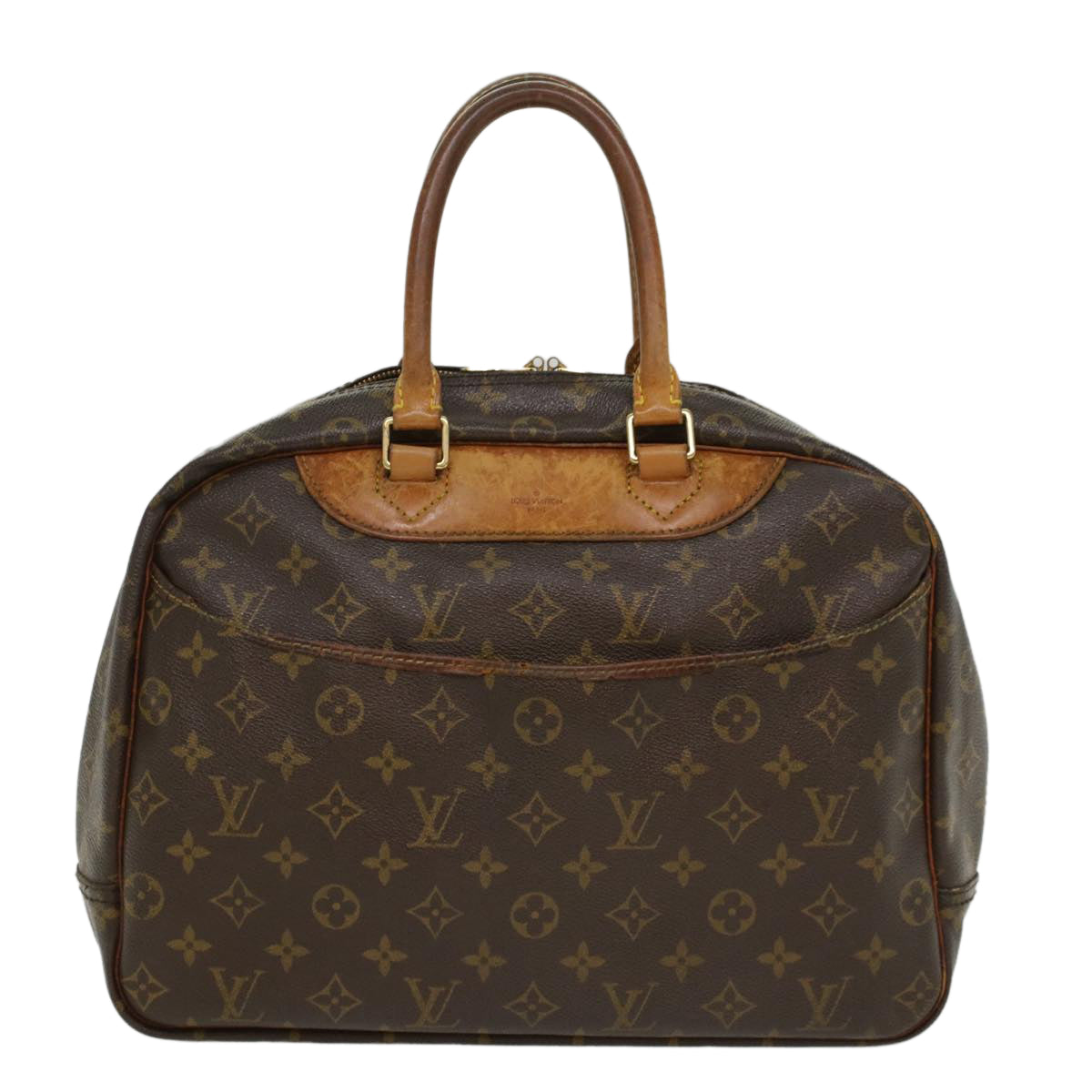 LOUIS VUITTON Monogram Deauville Hand Bag M47270  th3974