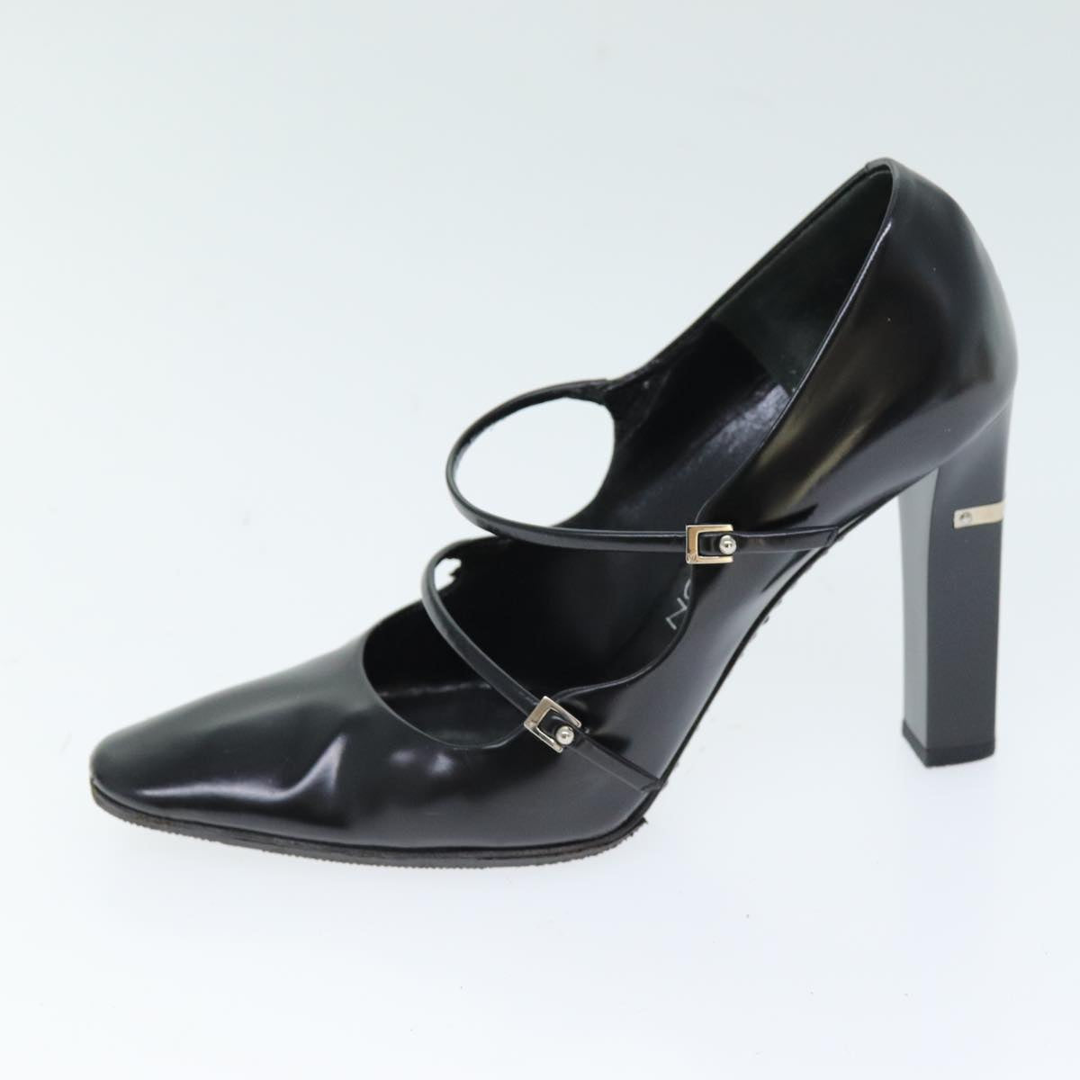 LOUIS VUITTON Shoes Leather 34 Black  ti1724