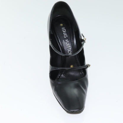 LOUIS VUITTON Shoes Leather 34 Black  ti1724