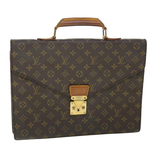 LOUIS VUITTON Monogram Serviette Conseiller Briefcase M53331  yk8368B