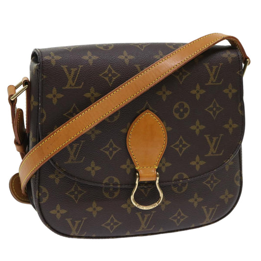 LOUIS VUITTON Monogram Saint Cloud GM Shoulder Bag M51242  yk8380B