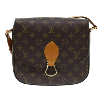 LOUIS VUITTON Monogram Saint Cloud GM Shoulder Bag M51242  yk8380B