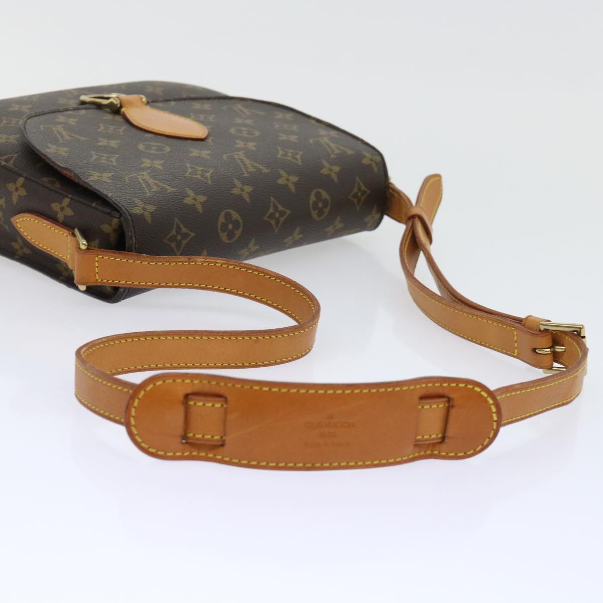 LOUIS VUITTON Monogram Saint Cloud GM Shoulder Bag M51242  yk8380B