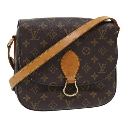 LOUIS VUITTON Monogram Saint Cloud GM Shoulder Bag M51242  yk8382B