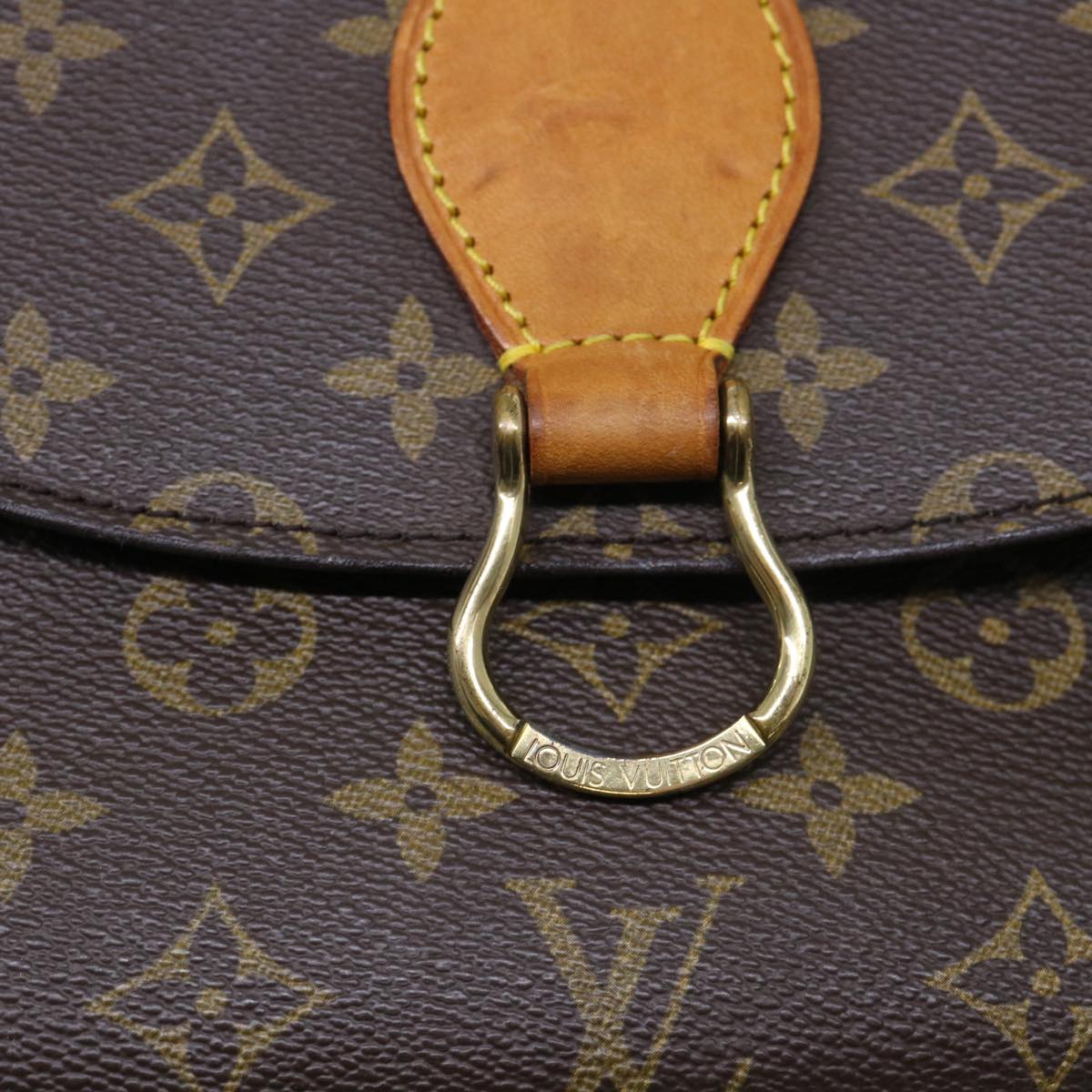 LOUIS VUITTON Monogram Saint Cloud GM Shoulder Bag M51242  yk8382B