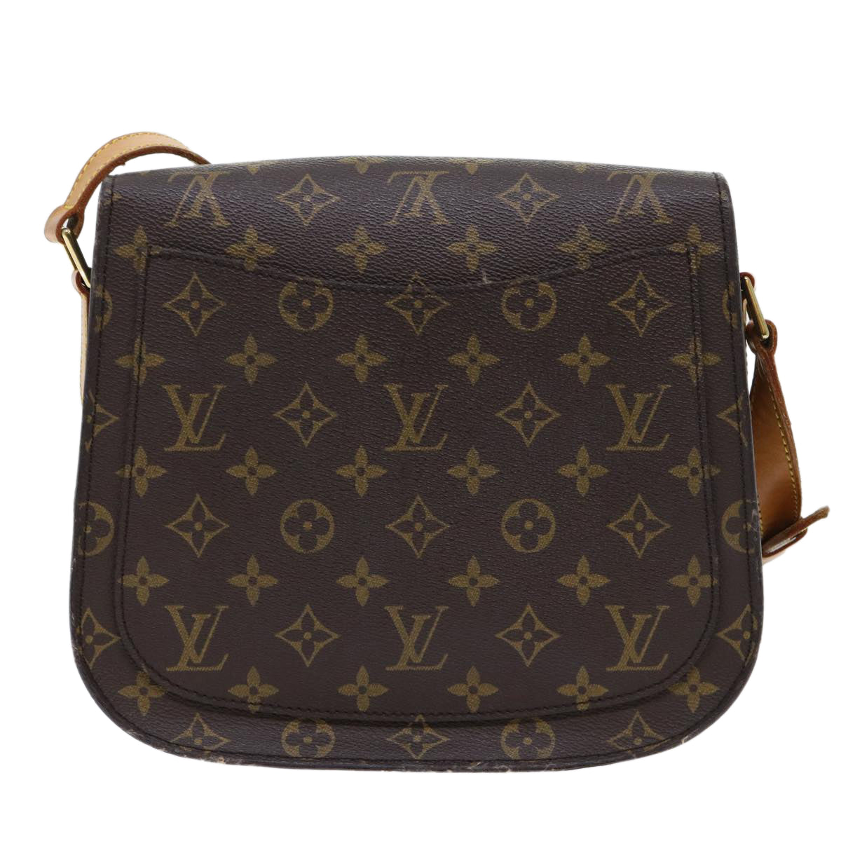 LOUIS VUITTON Monogram Saint Cloud GM Shoulder Bag M51242  yk8382B