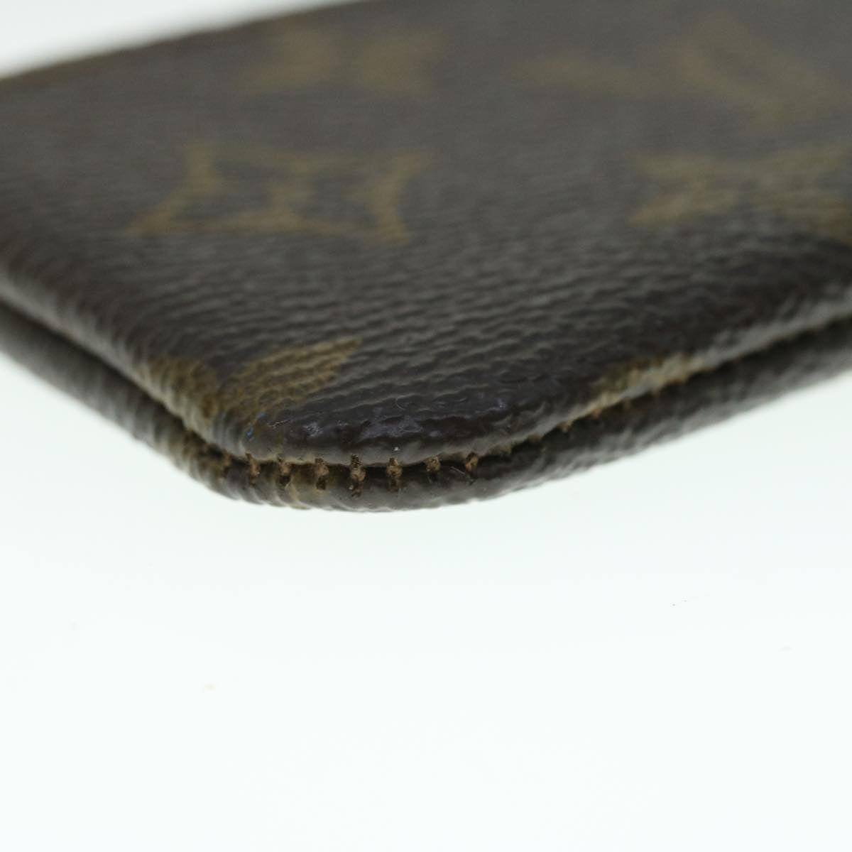 LOUIS VUITTON Monogram Pochette Cles Coin Purse M62650  yk8415