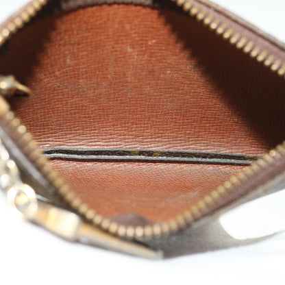 LOUIS VUITTON Monogram Pochette Cles Coin Purse M62650  yk8415