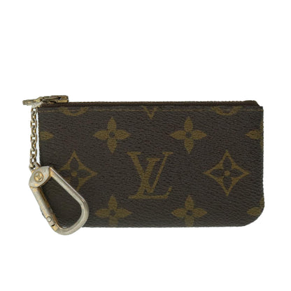 LOUIS VUITTON Monogram Pochette Cles Coin Purse M62650  yk8415