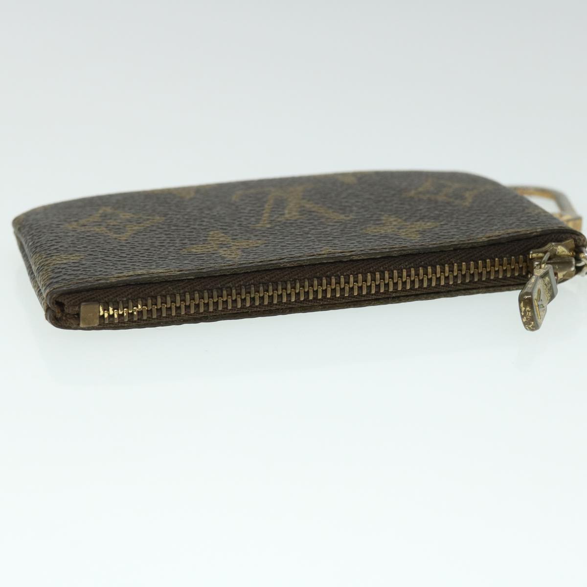 LOUIS VUITTON Monogram Pochette Cles Coin Purse M62650  yk8415