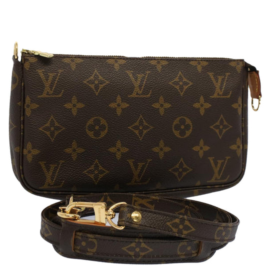 LOUIS VUITTON Monogram Pochette Accessoires Pouch M51980  yk8419