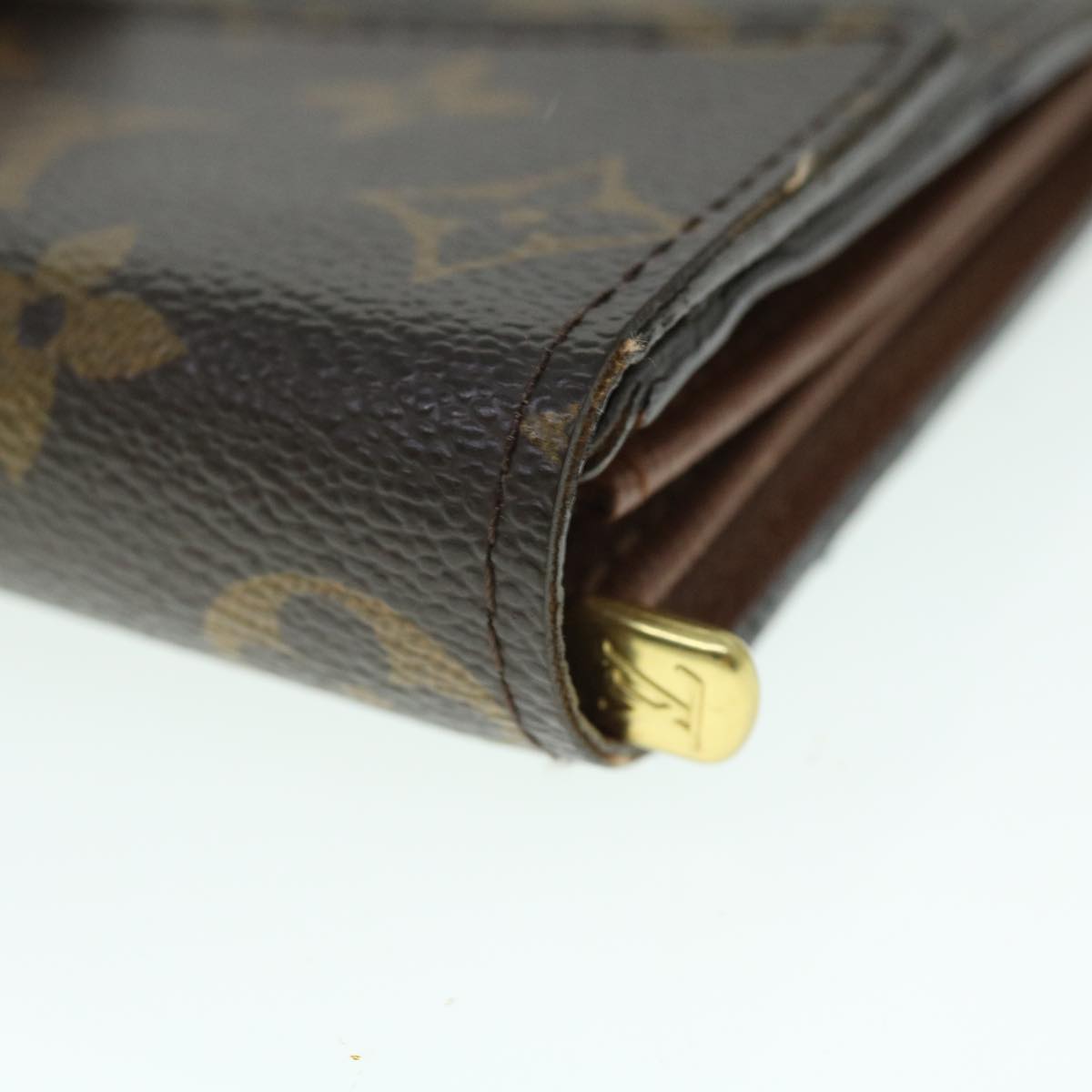 LOUIS VUITTON Monogram Portefeuille Sarah Long Wallet M61734  yk8425