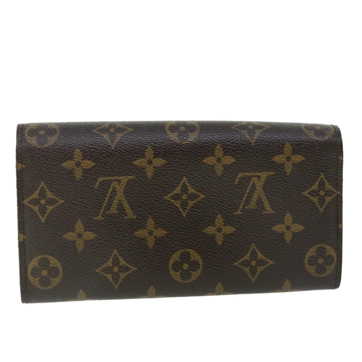 LOUIS VUITTON Monogram Portefeuille Sarah Long Wallet M61734  yk8425