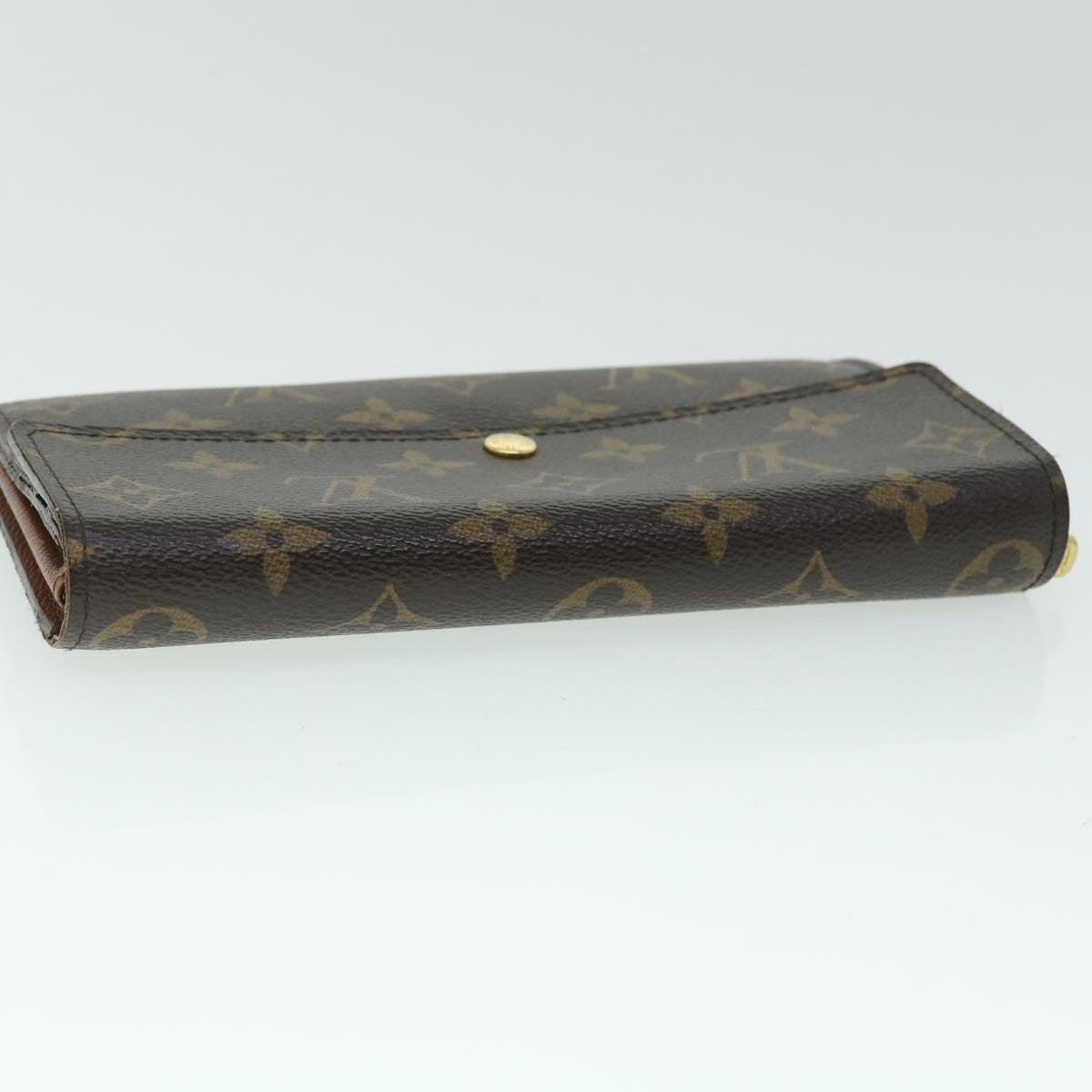 LOUIS VUITTON Monogram Portefeuille Sarah Long Wallet M61734  yk8425