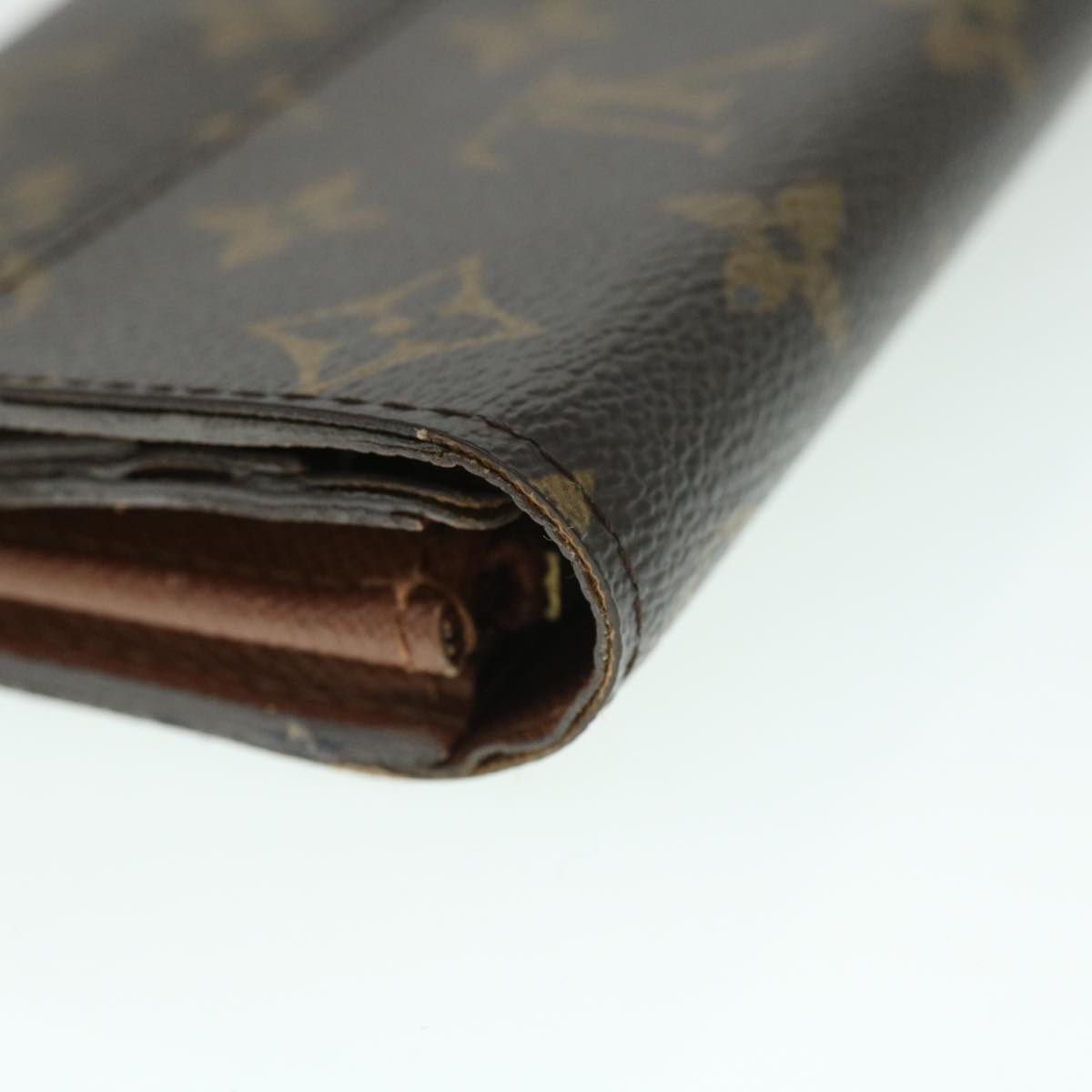 LOUIS VUITTON Monogram Portefeuille Sarah Long Wallet M61734  yk8425