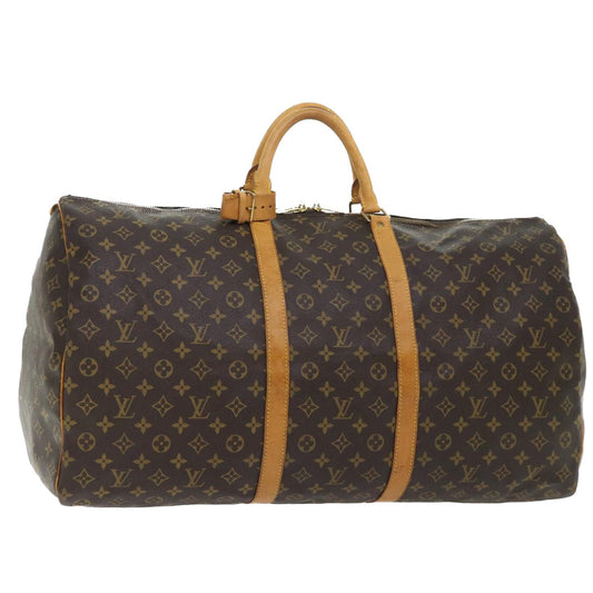 LOUIS VUITTON Monogram Keepall 60 Boston Bag M41422  yk8463