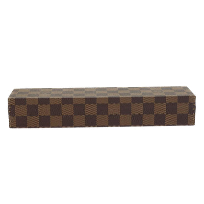 LOUIS VUITTON Damier Ebene Watch Case Trunk  yk8757A