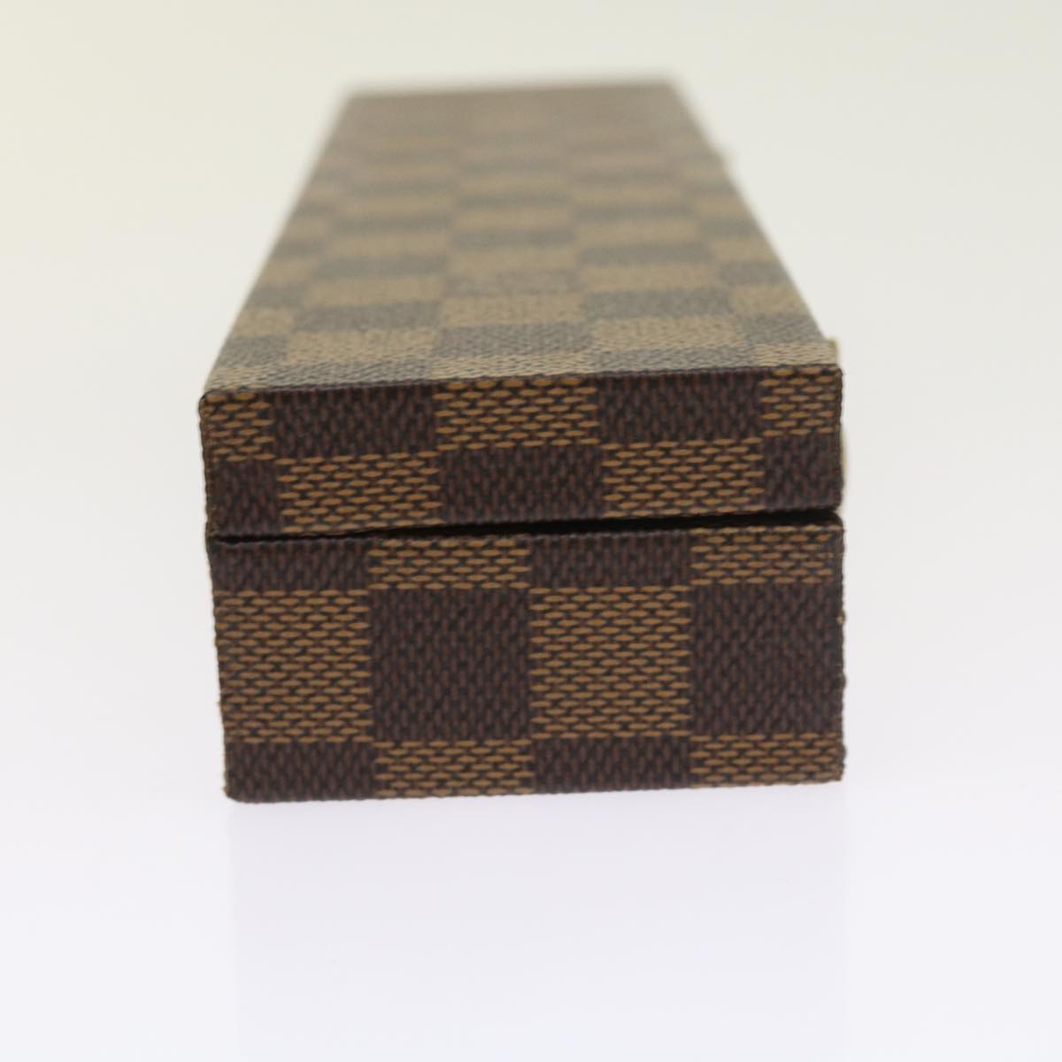 LOUIS VUITTON Damier Ebene Watch Case Trunk  yk8757A