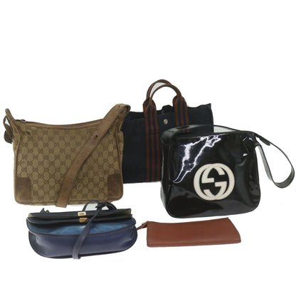 LOUIS VUITTON Gucci Hermes Chanel Chloe Hand Shoulder Bag 5Set  yk9289